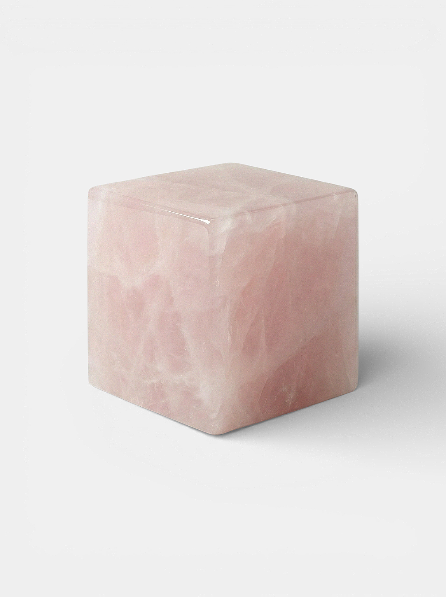 Pink Onyx Cube