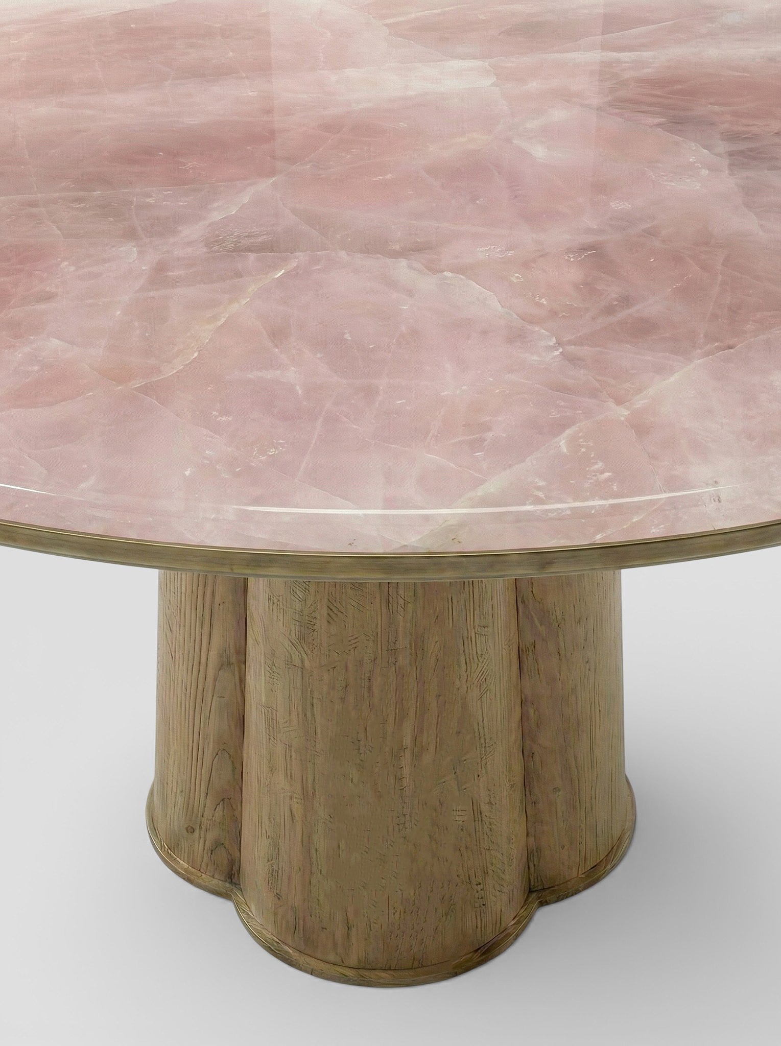 Poli Oak And Pink Onyx