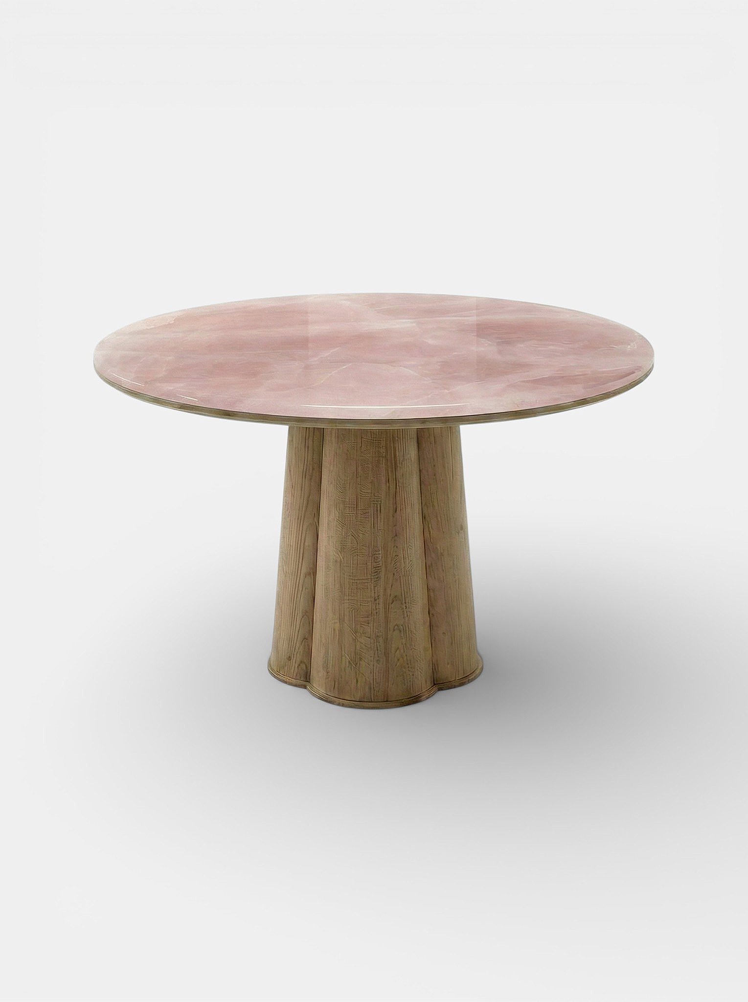 Poli Oak And Pink Onyx