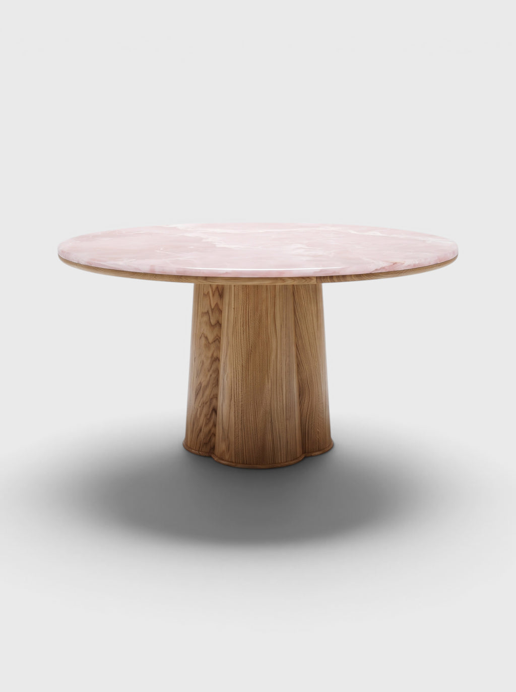 Poli Oak And Pink Onyx
