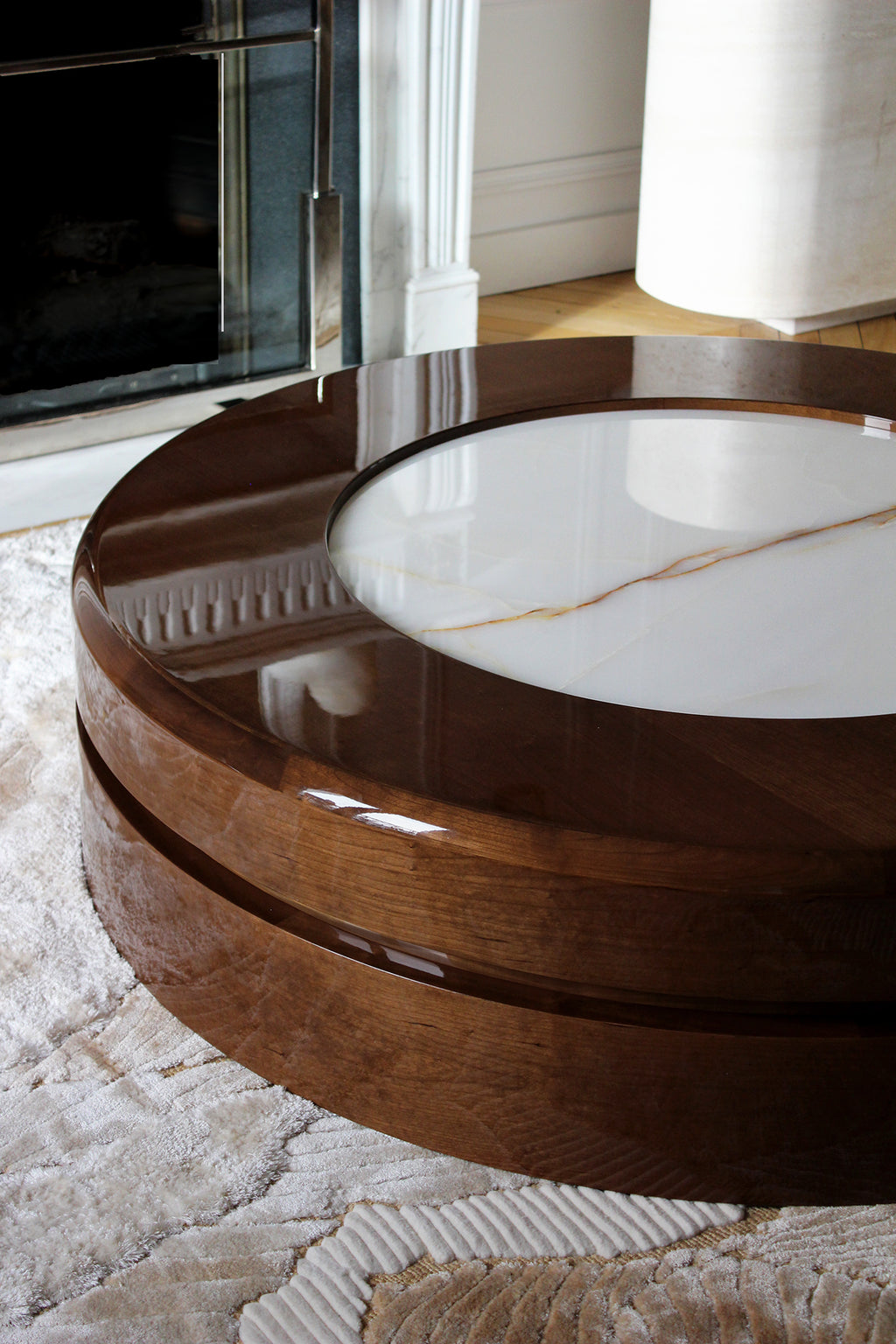 Yoyo Wooden And Shell Onyx