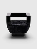 Sora Black Lacquered Wood Chair