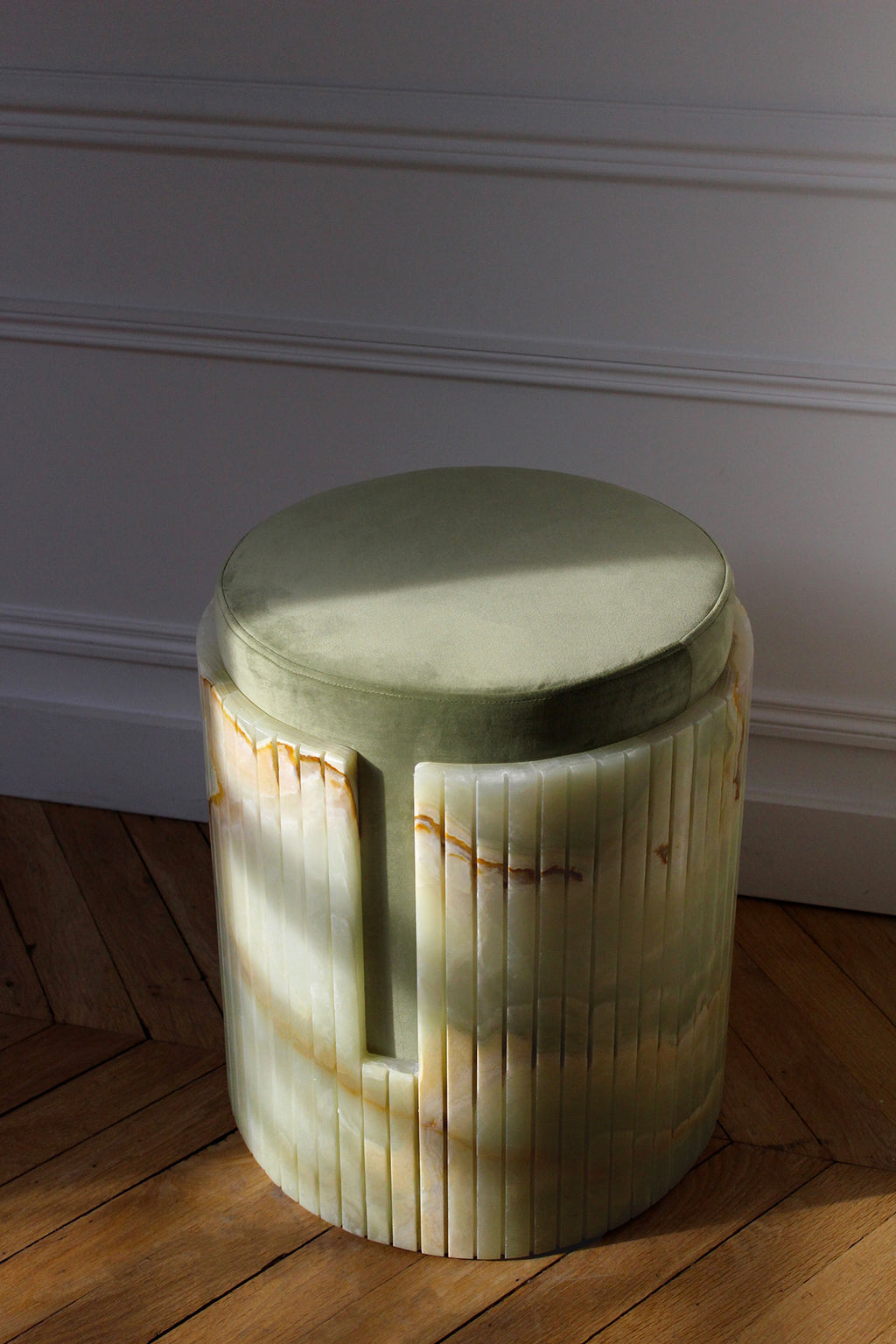 Green Onyx Dolce Stool