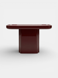 Ugo Bordeaux Lacquered Wood