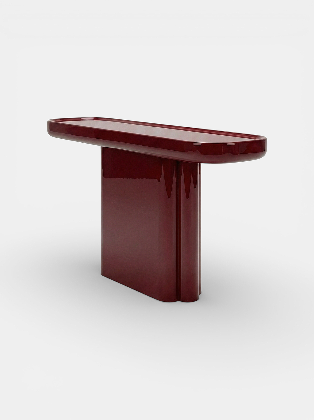Ugo Bordeaux Lacquered Wood