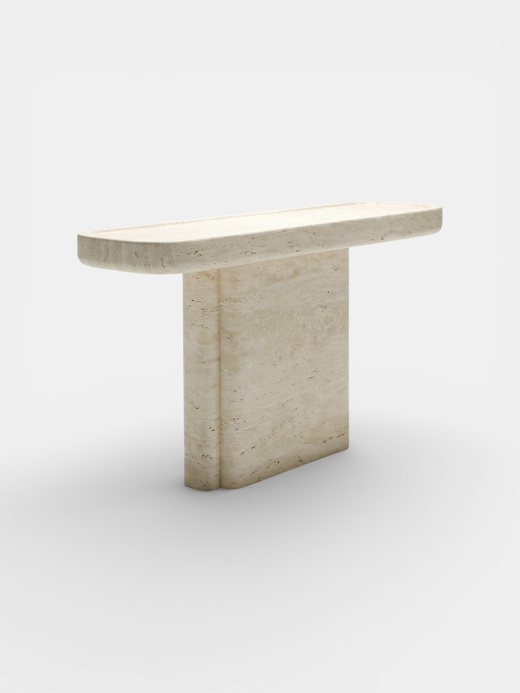 Ugo Travertine Console