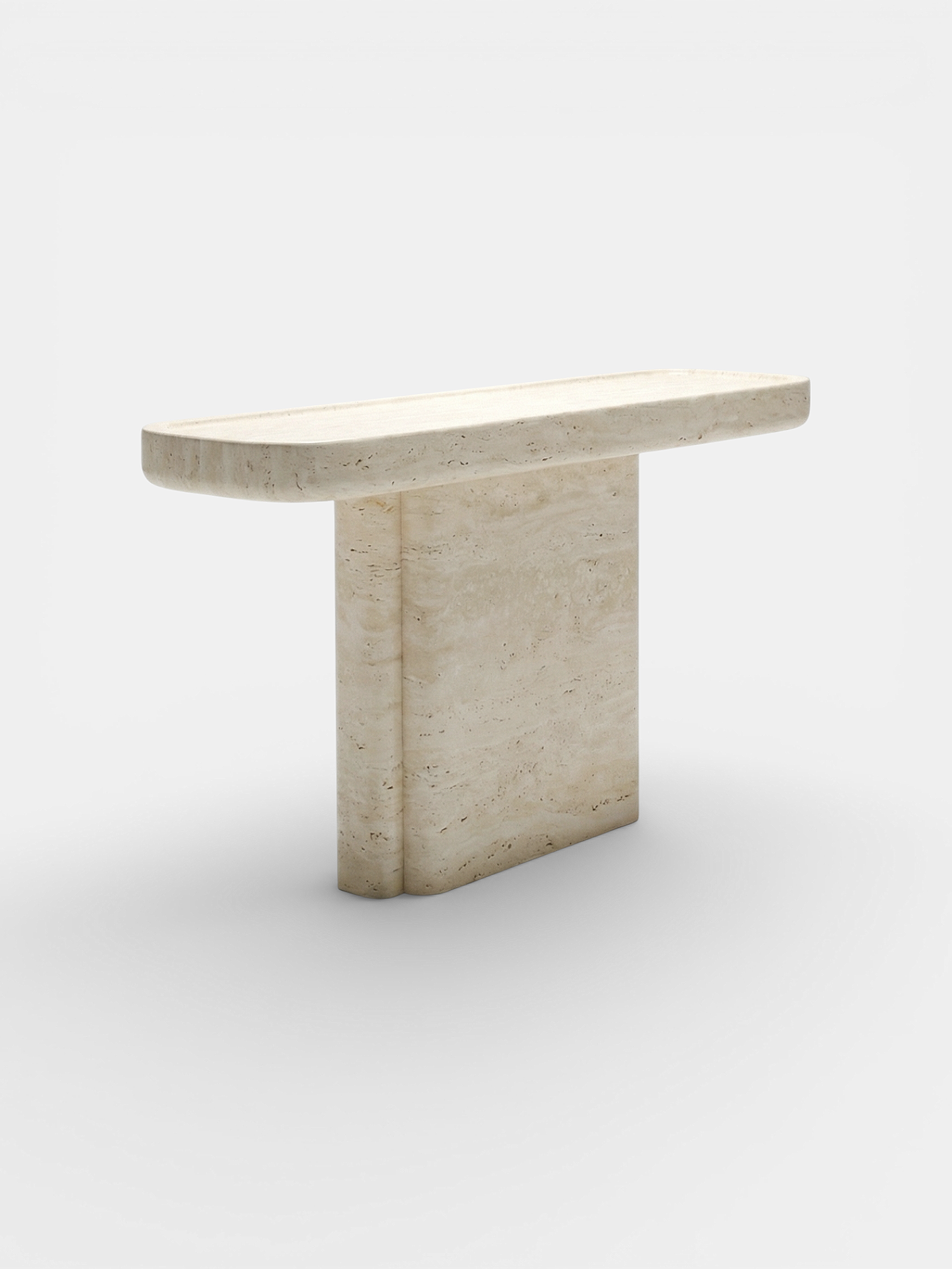 Ugo Travertine Console
